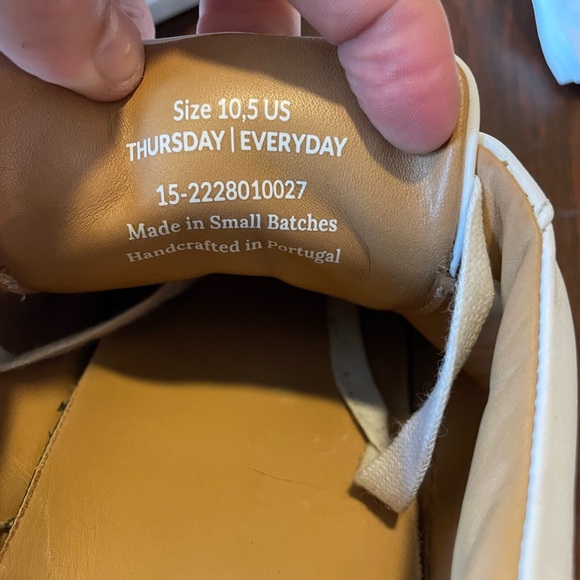 Thursday Boots White Leather Sneakers Premier Low - Picture 12 of 12